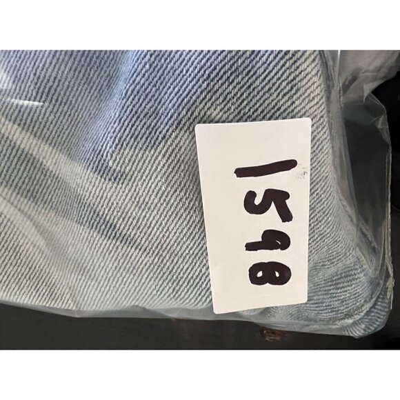 Levis Womens High-Waisted Blue Denim Jeans Size 28 button fly - Picture 14 of 16